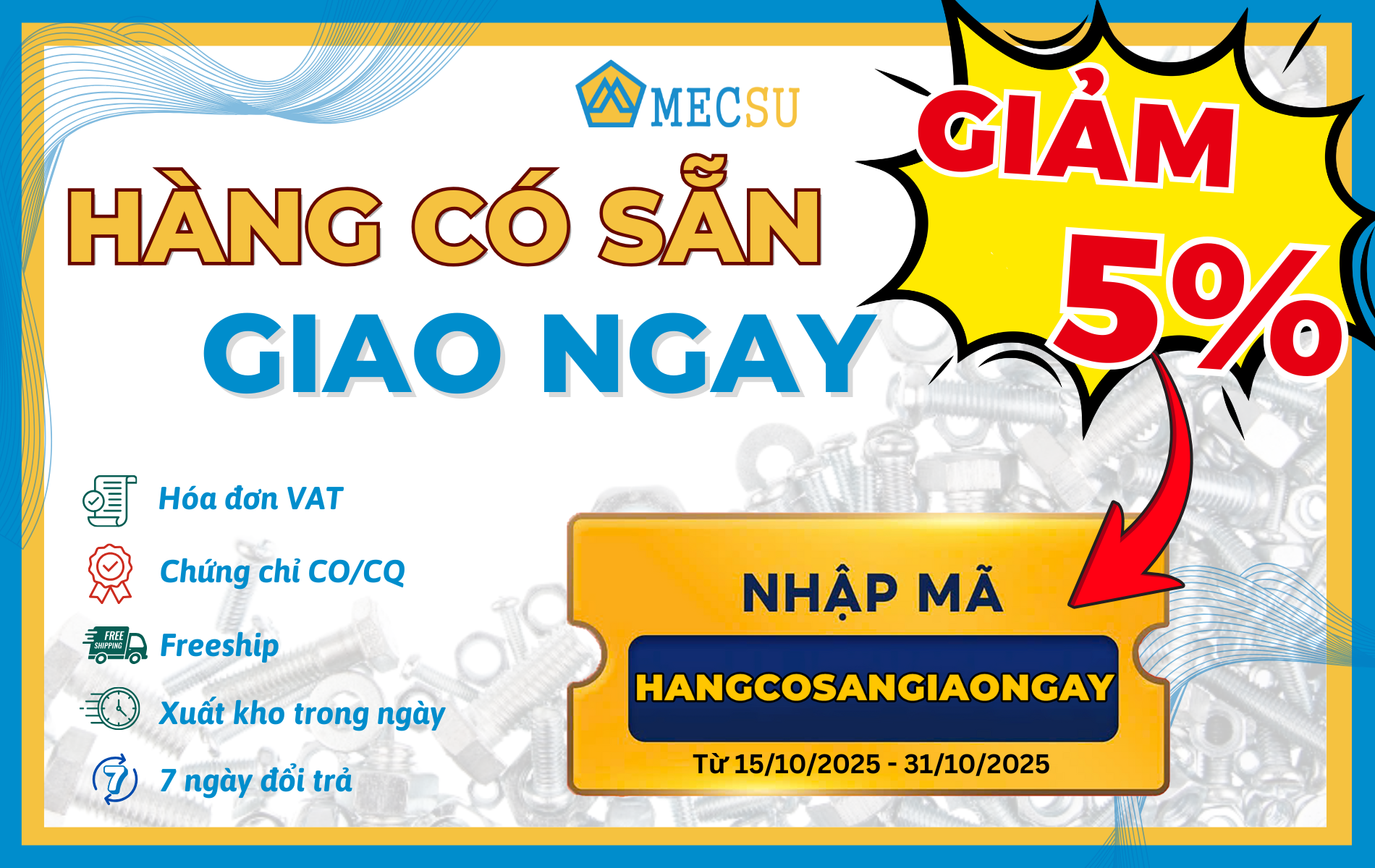 Hàng Có Sẵn GIao Ngay